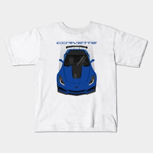 Corvette C7 ZR1 - Blue Kids T-Shirt